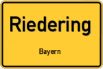 Riedering – Bayern – Breitband Ausbau – Internet Verfügbarkeit (DSL, VDSL, Glasfaser, Kabel, Mobilfunk)