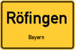 Röfingen – Bayern – Breitband Ausbau – Internet Verfügbarkeit (DSL, VDSL, Glasfaser, Kabel, Mobilfunk)