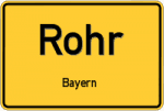 Rohr – Bayern – Breitband Ausbau – Internet Verfügbarkeit (DSL, VDSL, Glasfaser, Kabel, Mobilfunk)
