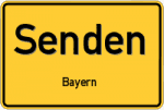 Senden – Bayern – Breitband Ausbau – Internet Verfügbarkeit (DSL, VDSL, Glasfaser, Kabel, Mobilfunk)