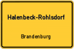 Halenbeck-Rohlsdorf - Brandenburg – Breitband Ausbau – Internet Verfügbarkeit (DSL, VDSL, Glasfaser, Kabel, Mobilfunk)