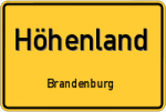 Höhenland - Brandenburg – Breitband Ausbau – Internet Verfügbarkeit (DSL, VDSL, Glasfaser, Kabel, Mobilfunk)