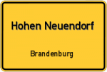 Hohen Neuendorf - Brandenburg – Breitband Ausbau – Internet Verfügbarkeit (DSL, VDSL, Glasfaser, Kabel, Mobilfunk)