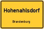 Hohenahlsdorf - Brandenburg – Breitband Ausbau – Internet Verfügbarkeit (DSL, VDSL, Glasfaser, Kabel, Mobilfunk)