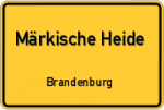 Märkische Heide - Brandenburg – Breitband Ausbau – Internet Verfügbarkeit (DSL, VDSL, Glasfaser, Kabel, Mobilfunk)