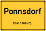 Ponnsdorf - Brandenburg – Breitband Ausbau – Internet Verfügbarkeit (DSL, VDSL, Glasfaser, Kabel, Mobilfunk)