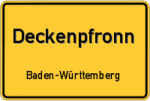Deckenpfronn – Baden-Württemberg – Breitband Ausbau – Internet Verfügbarkeit (DSL, VDSL, Glasfaser, Kabel, Mobilfunk)