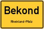 Bekond – Rheinland-Pfalz – Breitband Ausbau – Internet Verfügbarkeit (DSL, VDSL, Glasfaser, Kabel, Mobilfunk)