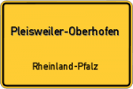 Pleisweiler-Oberhofen – Rheinland-Pfalz – Breitband Ausbau – Internet Verfügbarkeit (DSL, VDSL, Glasfaser, Kabel, Mobilfunk)