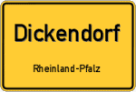 Dickendorf – Rheinland-Pfalz – Breitband Ausbau – Internet Verfügbarkeit (DSL, VDSL, Glasfaser, Kabel, Mobilfunk)