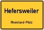 Hefersweiler – Rheinland-Pfalz – Breitband Ausbau – Internet Verfügbarkeit (DSL, VDSL, Glasfaser, Kabel, Mobilfunk)