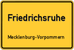 Friedrichsruhe – Mecklenburg-Vorpommern – Breitband Ausbau – Internet Verfügbarkeit (DSL, VDSL, Glasfaser, Kabel, Mobilfunk)