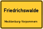 Friedrichswalde – Mecklenburg-Vorpommern – Breitband Ausbau – Internet Verfügbarkeit (DSL, VDSL, Glasfaser, Kabel, Mobilfunk)