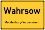 Wahrsow – Mecklenburg-Vorpommern – Breitband Ausbau – Internet Verfügbarkeit (DSL, VDSL, Glasfaser, Kabel, Mobilfunk)